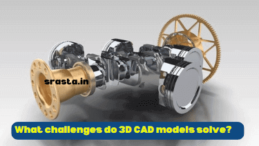 What challenges do 3D CAD models solve?